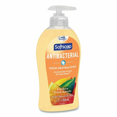 Softsoap Antibacterial Hand Soap, Citrus, 11 1/4 oz Pump Bottle, PK6 US04206A